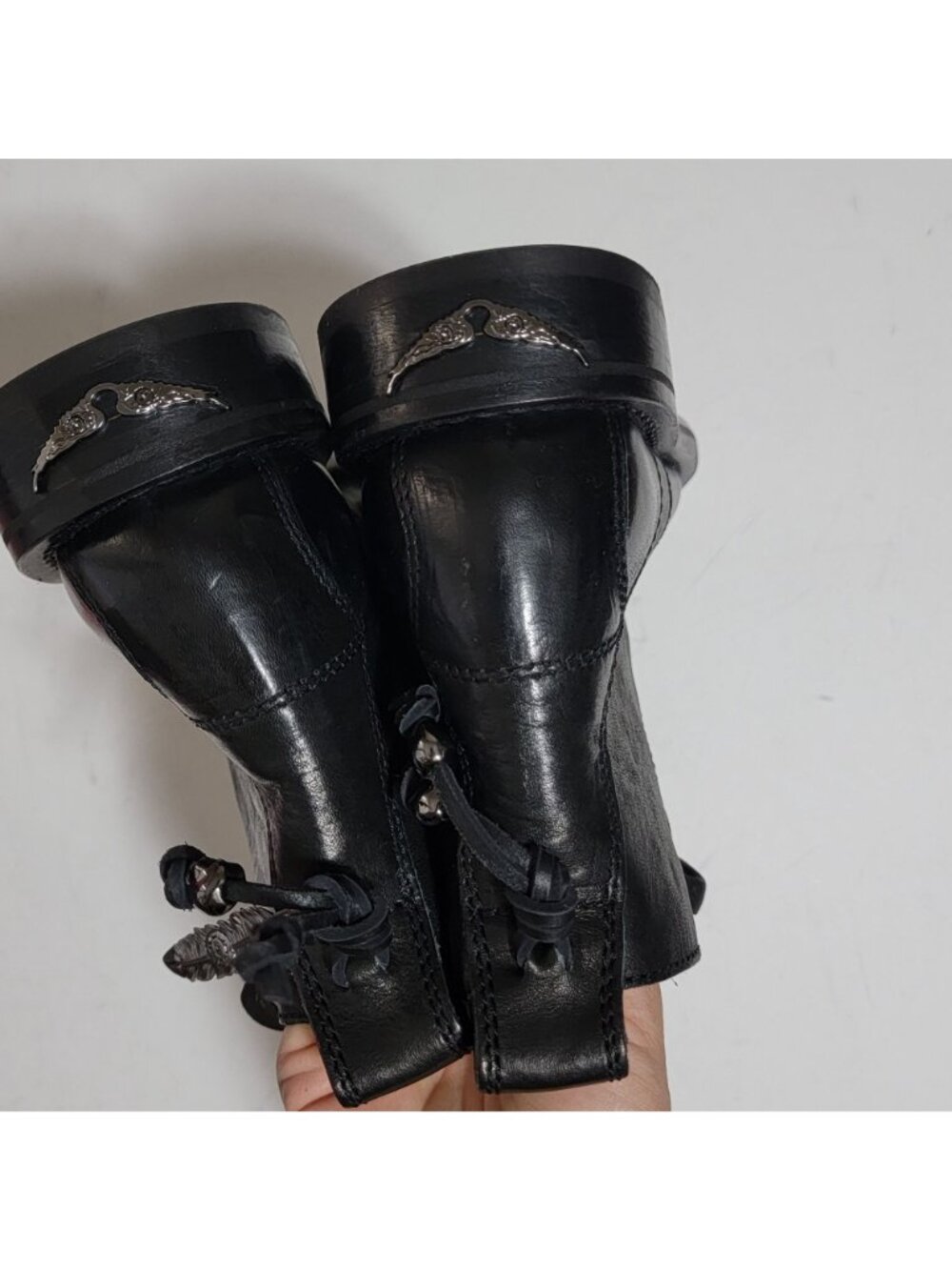 NEW Zadig & Voltaire Laureen Roma Boots Whimsygoth Designer Grunge Womens 6.5 - Picture 4 of 8